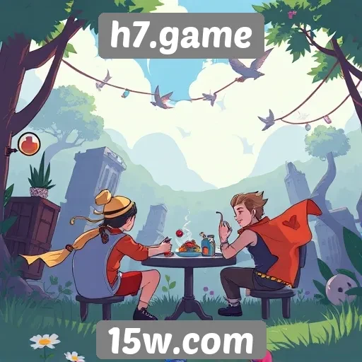 Interação da comunidade no h7.game